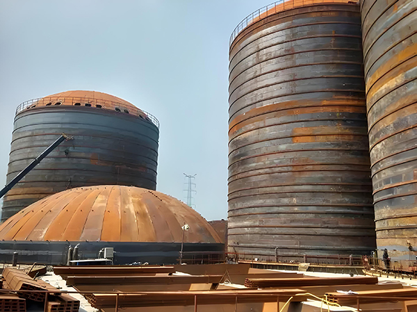 宣化焦粉钢板仓